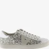 Berlin Glitter Trainers in Silver & Stone