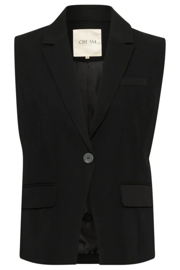 Bit Waistcoat in Pitch Black