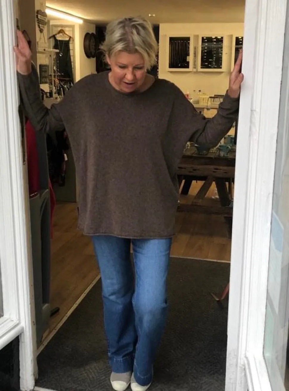 cashmere_mix_round_neck_k_0.webp Cashmere Mix Round Neck Knit in Browns, Camel & Ochre