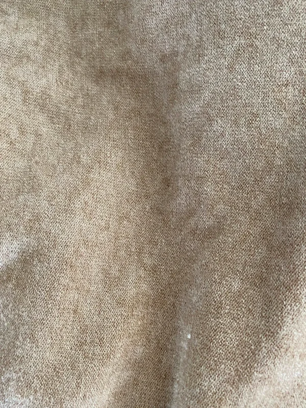 Cashmere Mix Round Neck Knit in Neutrals