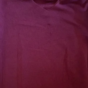 Cashmere Mix V Neck Knit in Fruits, Pinks & Berrys