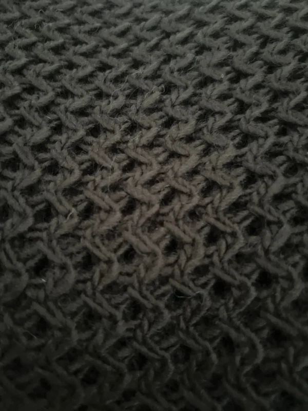 Chunky Slash Neck Knit