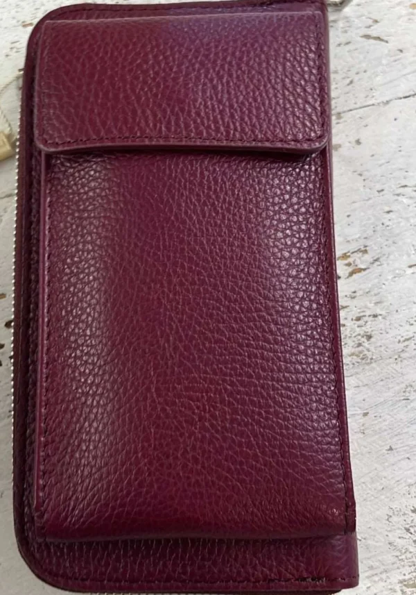 Classic Leather Phone Bag