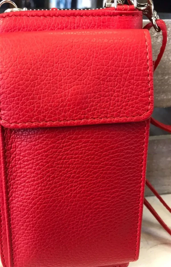 Classic Leather Phone Bag