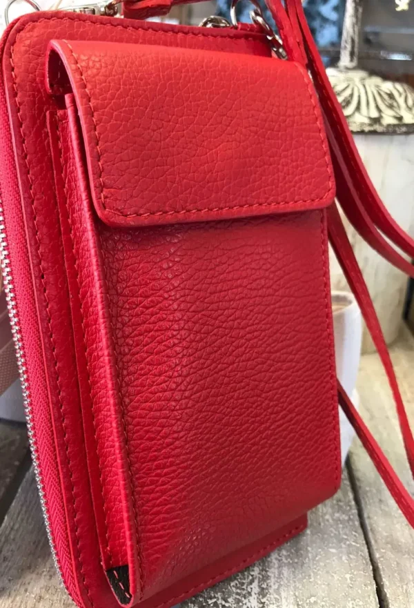 Classic Leather Phone Bag