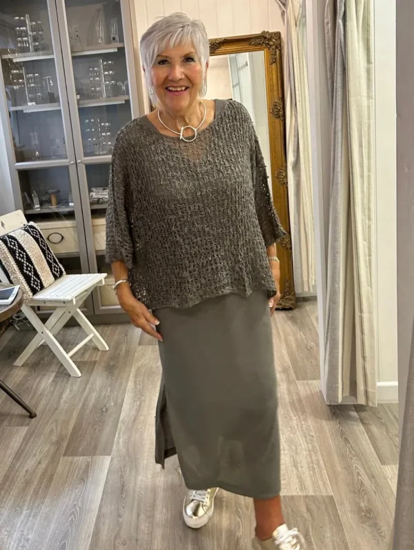 Cobweb Pillow Poncho