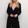 Dela Cardigan in Pitch Black