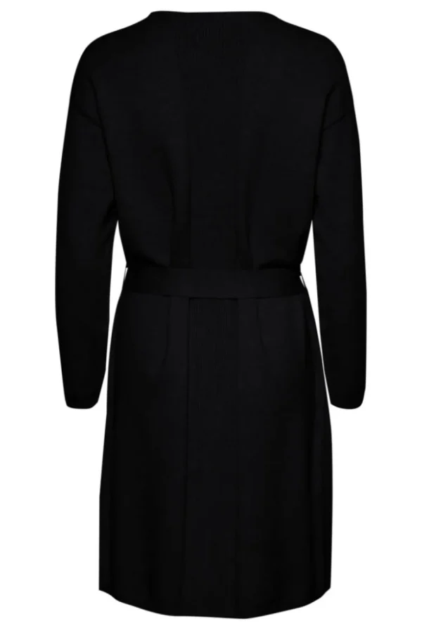 Dela Cardigan in Pitch Black