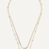 Double Delight Layered Necklace in 18K Gold-Plated