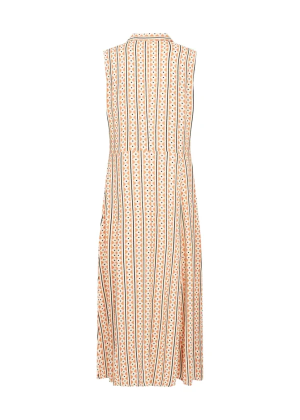 Elsia 3 Dress in Coral
