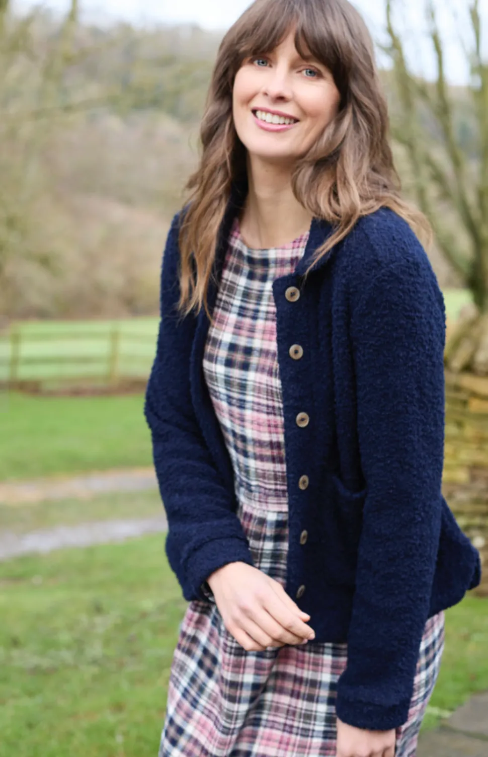 farewell_check_dress_in_m_3.webp Farewell Check Dress in Mulberry
