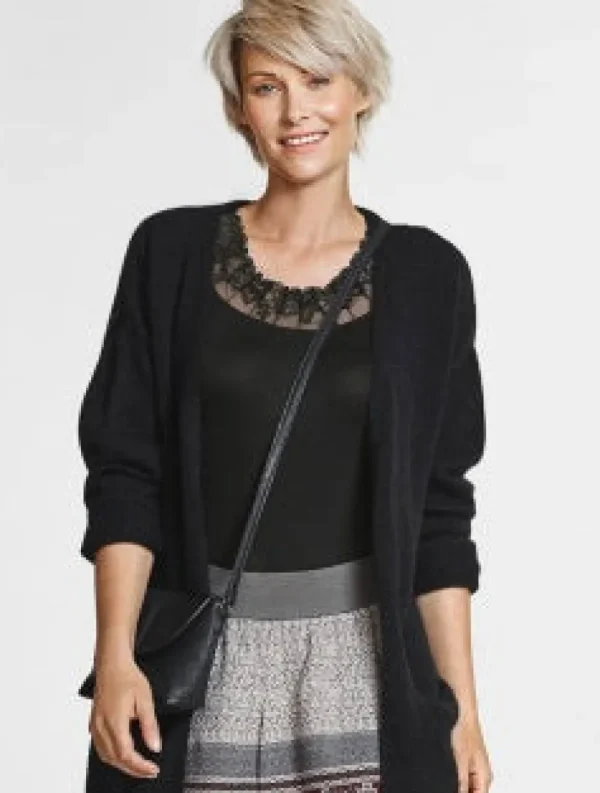 Florence Vest Top in Pitch Black
