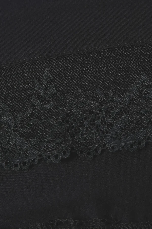 Florence Vest Top in Pitch Black