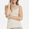 Florence Vest Top in Powder Pink