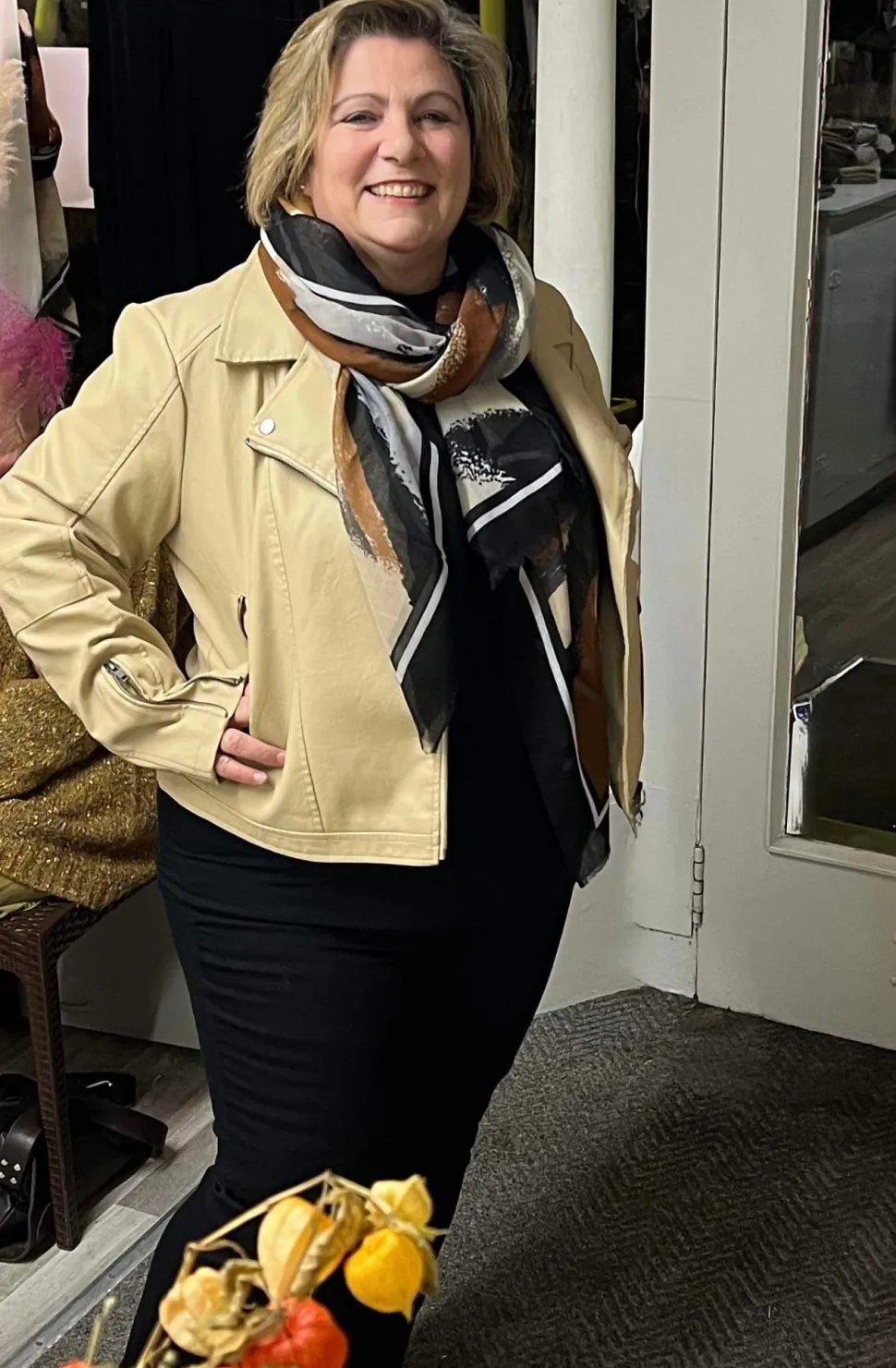 gunilla__faux_leather_jac_3-1.webp Gunilla 7 Faux Leather Jacket in Sand