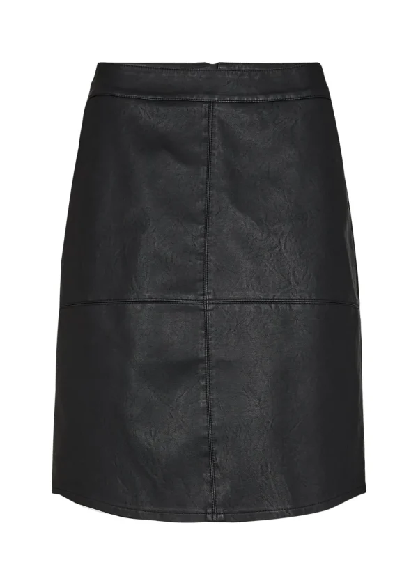 Gunilla 4 Faux Leather Skirt