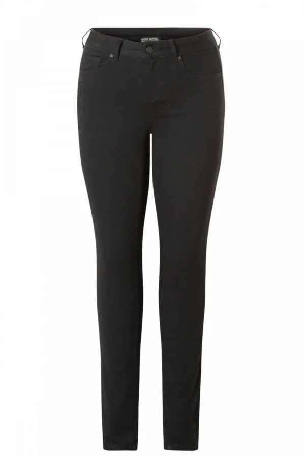 Joy Slim Fit Stretch Jeans in Black