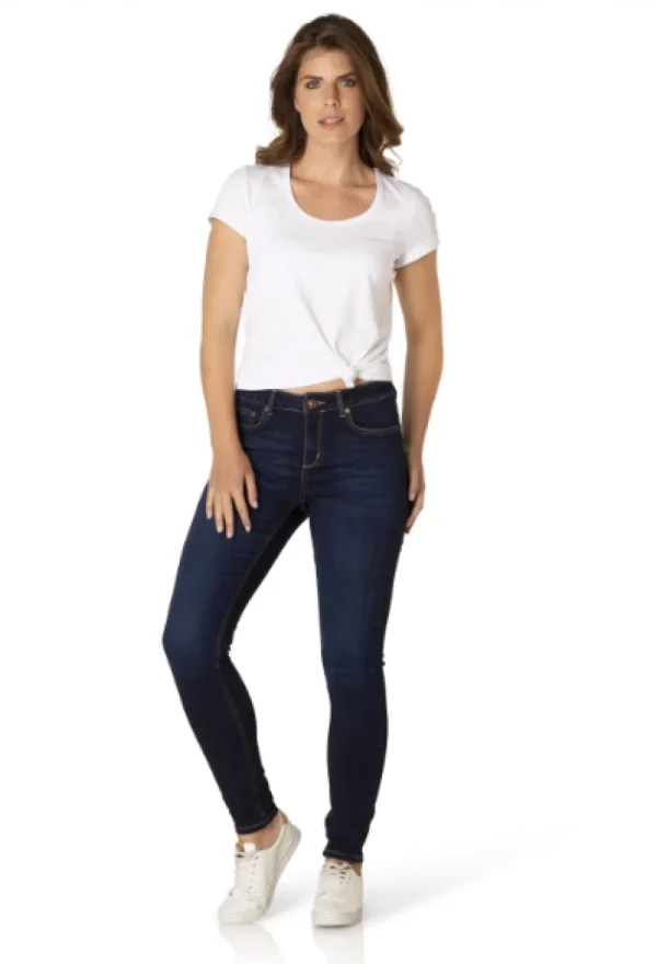 Joy Slim Fit Stretch Jeans in Blue