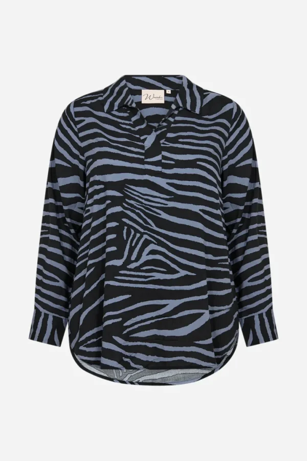 Kenja 2 Blouse in Blue