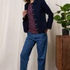 Langston Stretch Twill Jacket in Navy