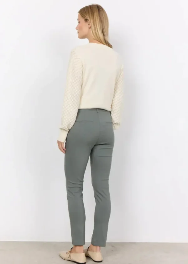 Lilly 44-B Pants in Dusty Green