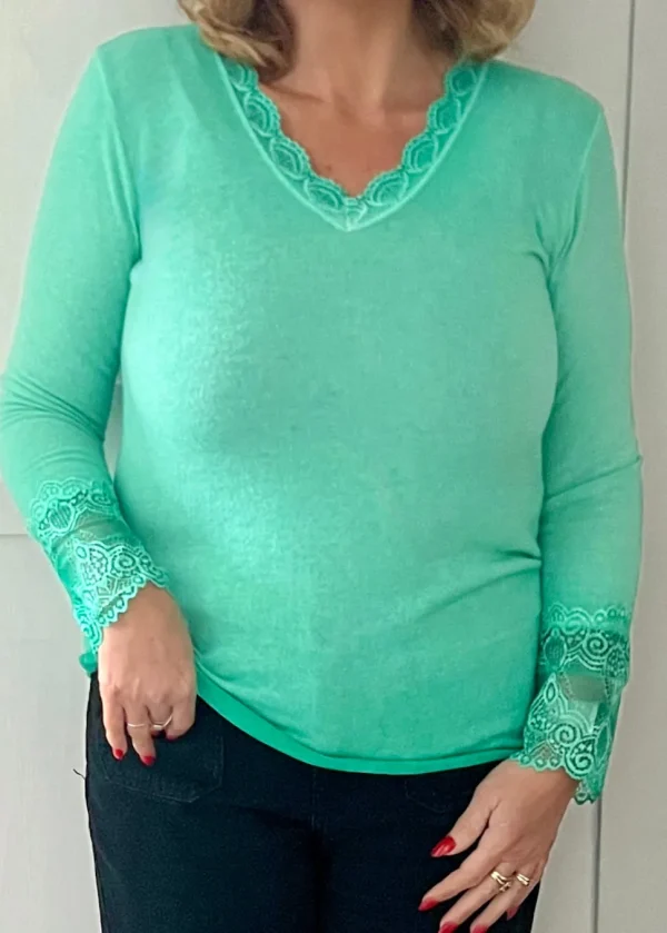 Long Sleeve Vest Top