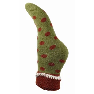 Luxurious Cuff Big Dot House Socks