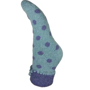 Luxurious Cuff Big Dot House Socks