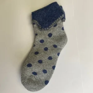 Luxurious Cuff Big Dot House Socks