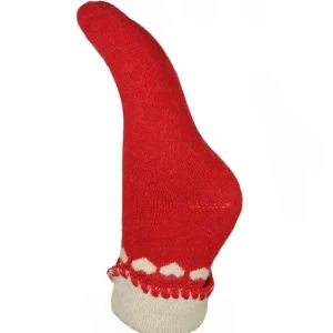 Luxurious Cuff Heart House Socks