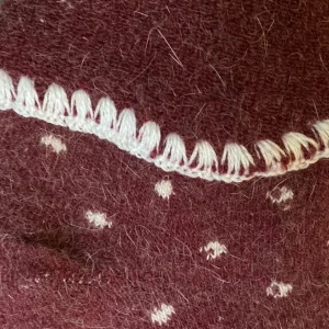 Luxurious Cuff House Socks in Tiny Dots