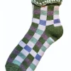 Luxurious Cuff Plaid House Socks