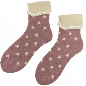 Luxurious Cuff Star House Socks