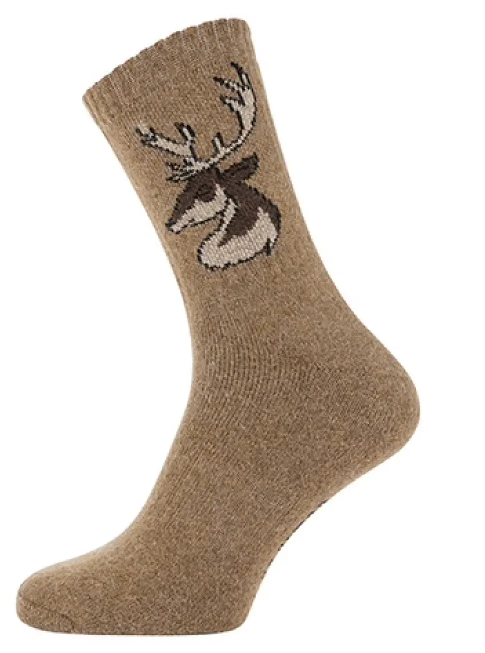 luxurious_mens_stag_head__0.webp Luxurious Mens Stag Head Wool Blend Socks
