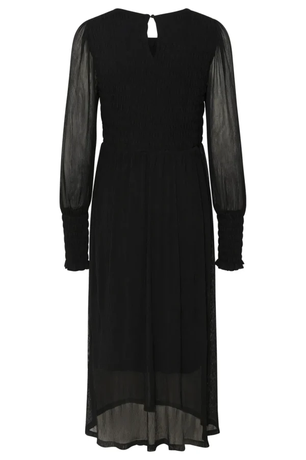 Maggi Dress in Pitch Black