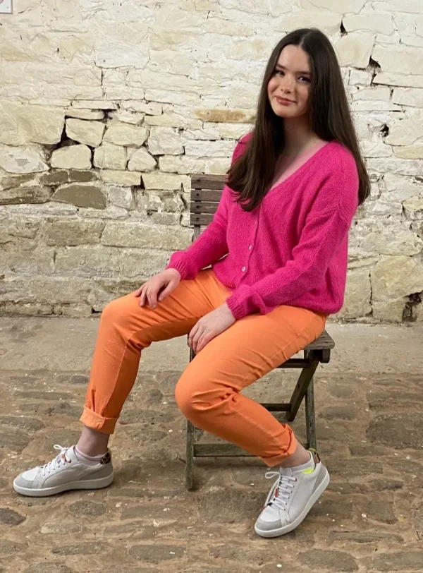 Magic Plain Trousers in Bright & Pink Shades