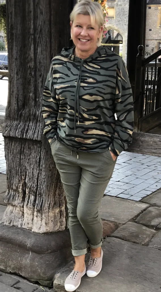 Magic Plain Trousers in Shades of Green