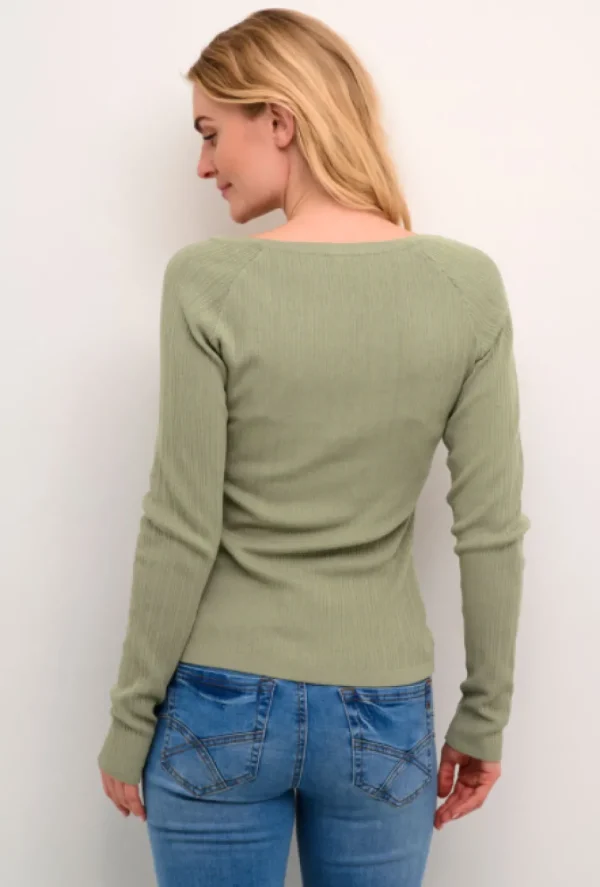 Maro Rib Pullover in Overland Trek
