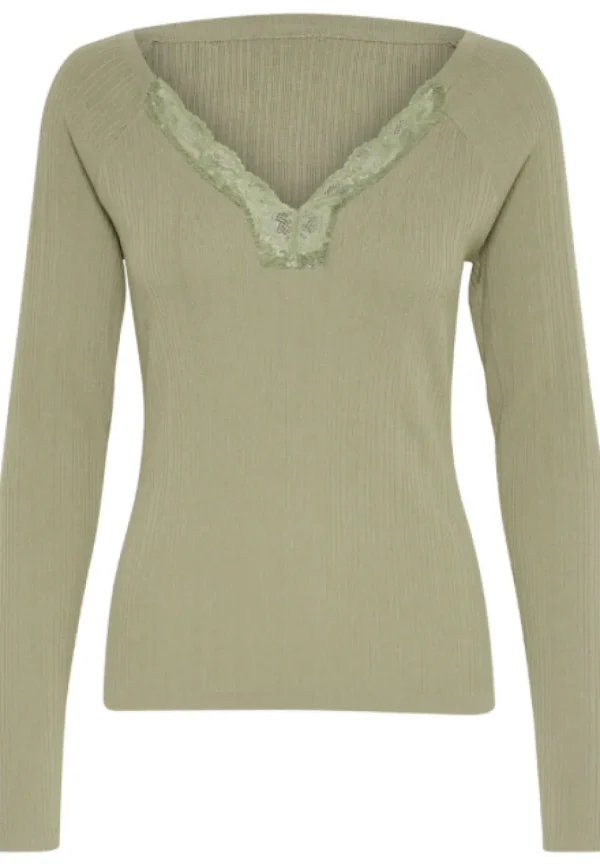Maro Rib Pullover in Overland Trek