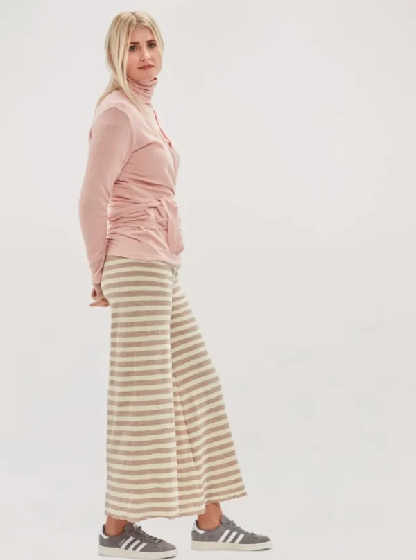 Merino Wool Wide Leg Pants