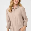 Nola Long Sleeve Shirt in String
