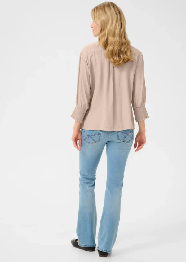 Nola Long Sleeve Shirt in String