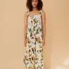 Onicki Dress in Dusky Green