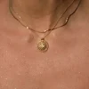 Radiant Sol Necklace in 18K Gold-Plated