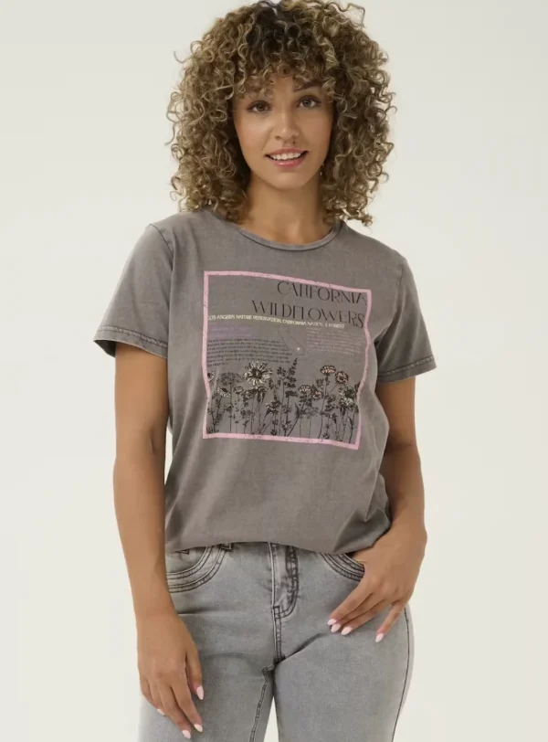 Riva Pink Wildflowers T-Shirt