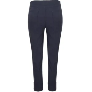 Robell 3/4 Length Bella Trousers in Navy 69