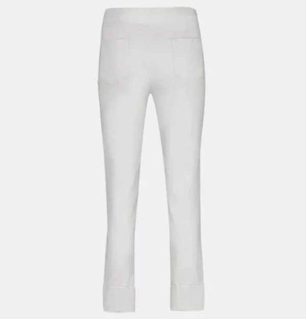 Robell 3/4 Length Bella Trousers in Putty Grey 92/920