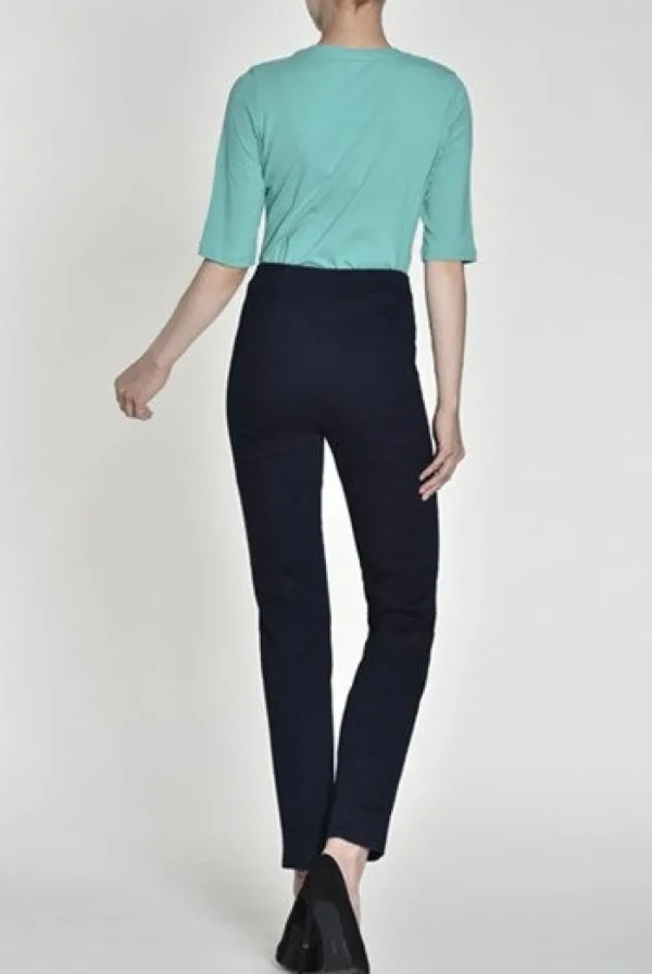 Robell Denim Marie Stretch Jeans in Navy 69