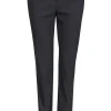 Robell Full Length Marie Trousers in Anthracite Grey 97