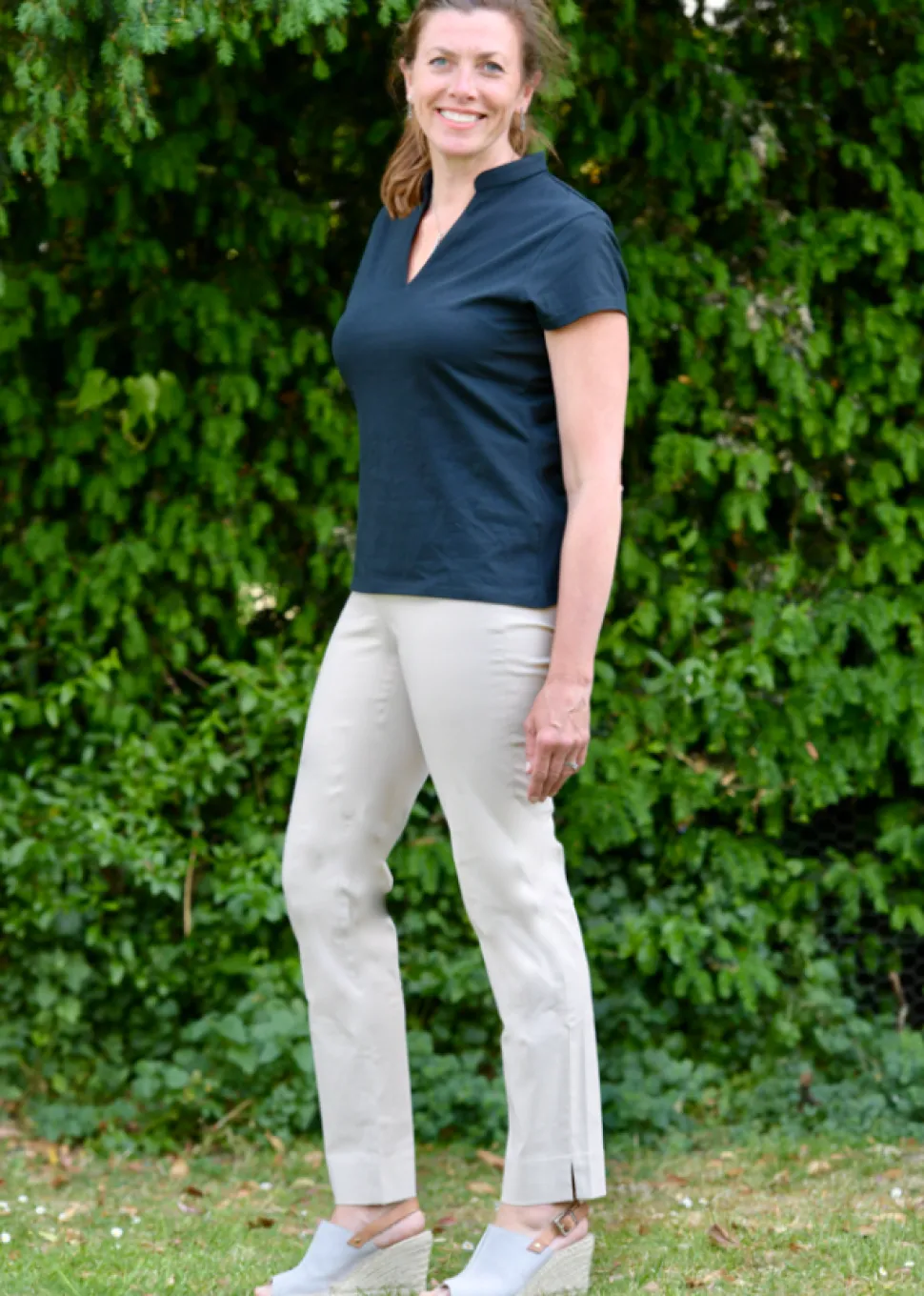 robell_full_length_marie__1.webp Robell Full Length Marie Trousers in Putty Grey 92